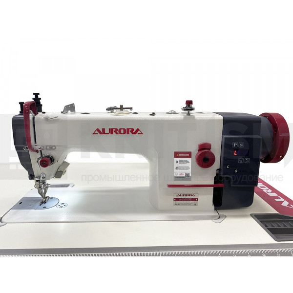 Прямострочная промышленная швейная машина с шагающей лапкой Aurora A-0302DE (прямой привод) Прямострочная промышленная швейная машина с шагающей лапкой Aurora A-0302DE (прямой привод)