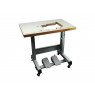 Стол укороченный 80*54 см на колесиках для оверлоков Aurora