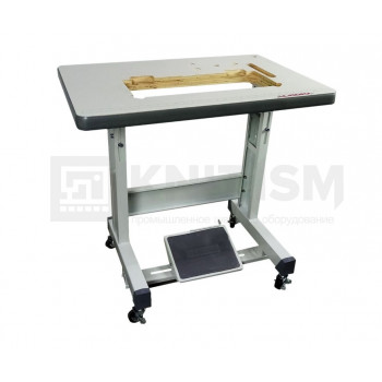 Стол укороченный 80*54 см на колесиках для прямострочных