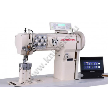 Двухигольная промышленная швейная машина Aurora A-550-1780 (мокасинка)