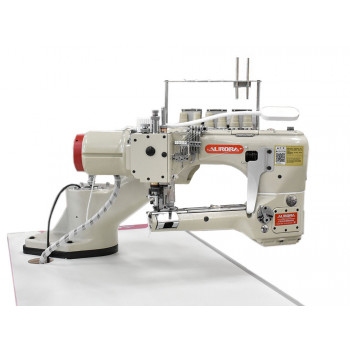 Флэтлок с двухсторонней обрезкой края материала и прямым приводом AURORA A-740-02-G2-460/DS/VD/PLE