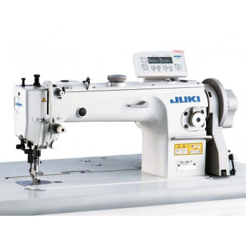 Прямострочная машина челночного стежка с верхним и нижним продвижением с увеличенной платформой и увеличенным челноком JUKI DU-1281N-7