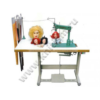 Машина для вшивания волос в кукольную головку