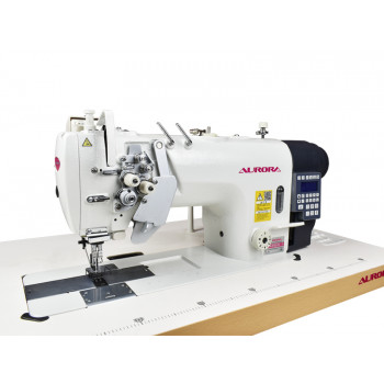 Двухигольная промышленная швейная машина Aurora A-8752-D4 (Прямой привод)