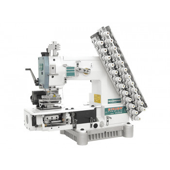 Многоигольная промышленная швейная машина (поясная машина) Siruba VC008-12064P/VPQ