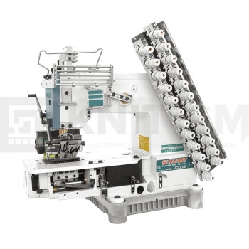 6-ти игольная машина для притачивания лампас Siruba VC008-06064P/VPL/LSA/R