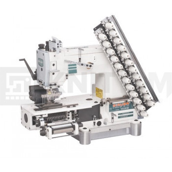 Многоигольная промышленная швейная машина (поясная машина) Siruba VC008-12048P/VWLB/FH