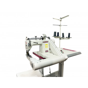 Промышленная швейная машина с П-образной платформой, пуллером и встроенным сервоприводом Aurora A-9270D-PL