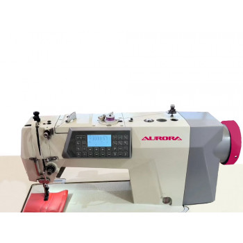 Прямострочная промышленная швейная машина с тройным продвижением Aurora А-1797-D3 (два шаговых мотора, увеличенный вылет рукава)