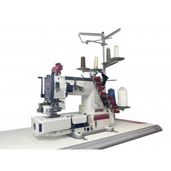Многоигольная промышленная швейная машина (поясная машина) Aurora A-04095P-D (прямой привод)