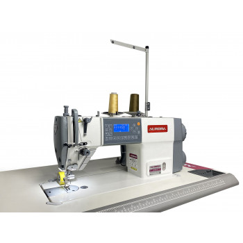 Прямострочная промышленная швейная машина с пуллером Aurora A-9H-P (два подвижных ножа, закрытая смазка)