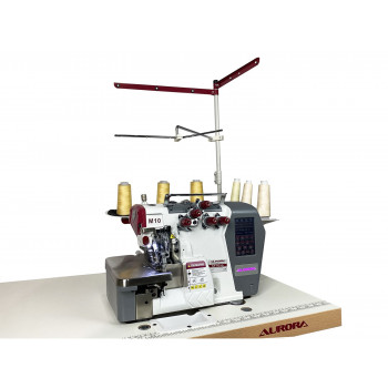 Автоматизированный высокоскоростной промышленный 6-и ниточный оверлок Aurora M10-6