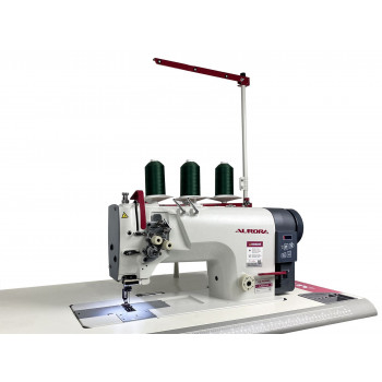 Двухигольная промышленная швейная машина AURORA A-842DN-05 с прямым приводом