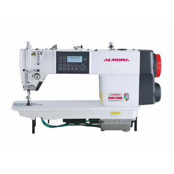 Прямострочная промышленная швейная машина Aurora H9 (два шаговых мотора, увеличенный вылет рукава)