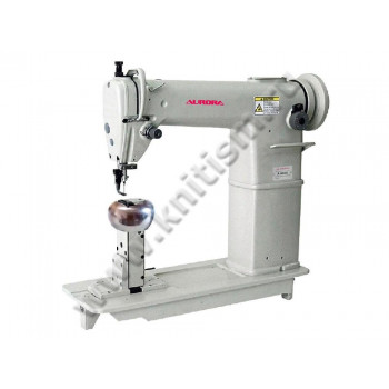 Одноигольная колонковая машина для пришивания прядей волос к кукольной головке и парикам Aurora A-6810-W