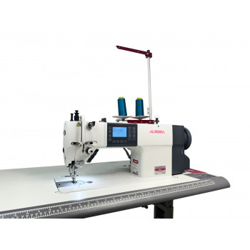 Прямострочная промышленная швейная машина с шагающей лапкой AURORA H6-L (автоматические функции, шаговый мотор)