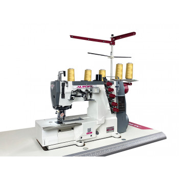 Плоскошовная (распошивальная) машина Aurora А-500D-P (прямой привод, автоматический подъем лапки)
