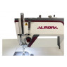 Прямострочная промышленная швейная машина Aurora A-7N (Дизайнерские строчки, два подвижных ножа)