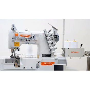 Плоскошовная (распошивальная) машина Siruba F007KD-W522-240/FR/FQS/FEC/DFKH1/FE201-A2/STC1-S-02