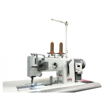 Прямострочная швейная машина с тройным продвижением для окантовки тяжелых материалов Aurora A-267D-373-LG (прямой привод)