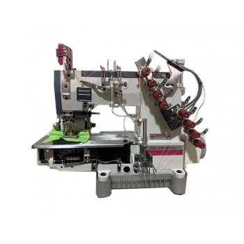 Многоигольная промышленная швейная машина (поясная машина) Aurora A-04095P-D-UT (прямой привод, автоматические функции)