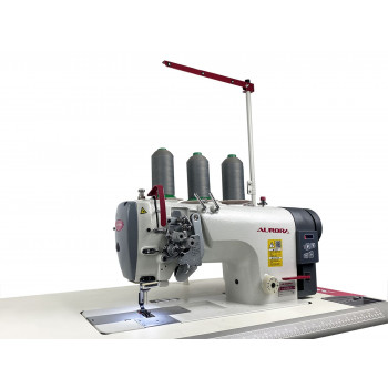 Двухигольная промышленная швейная машина AURORA A-875DN-05 с прямым приводом