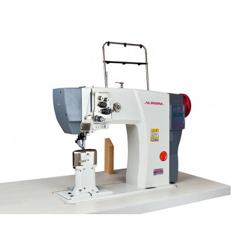 Колонковая машина с одноигольным/двухигольным продвижением Aurora A-592-D (прямой привод)