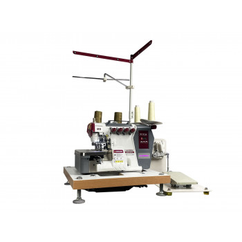 Настольный высокоскоростной промышленный 4-х ниточный оверлок Aurora M9-4/PL Home (Автоматический подьем лапки, прямой сервопривод)