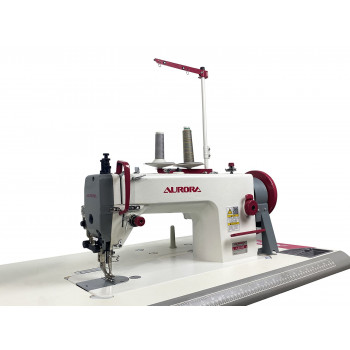 Прямострочная промышленная швейная машина с шагающей лапкой Aurora A-0302E (61880/287011)