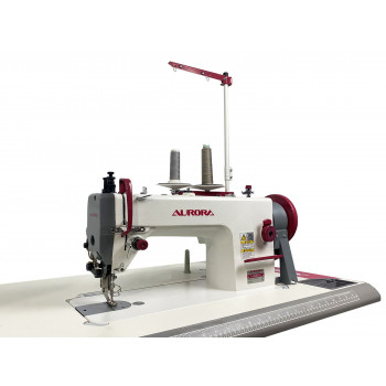 Прямострочная промышленная швейная машина с шагающей лапкой Aurora A-0302ECX-L