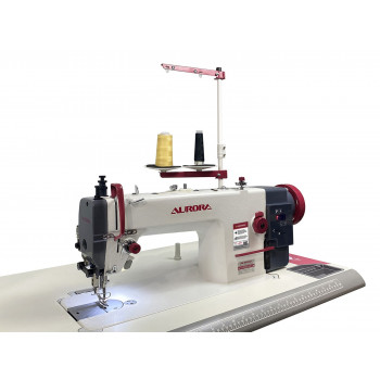 Прямострочная промышленная швейная машина с шагающей лапкой Aurora A-0302DE-CX (прямой привод)