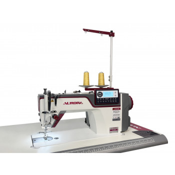 Прямострочная промышленная швейная машина Aurora A-5H (Дизайнерские строчки)