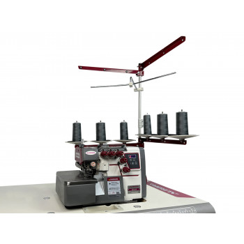 Промышленный 6-и ниточный оверлок AURORA E3-6 (прямой сервопривод) с фирменным столом Aurora