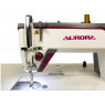Прямострочная промышленная швейная машина Aurora A-11S (два шаговых мотора, вылет рукава 305 мм)