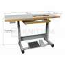 Стол утопленный 120*54 см для оверлоков A-700D-4/5