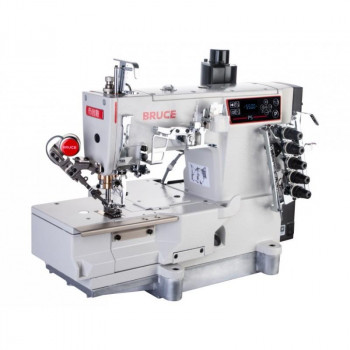 122 трехигольная плоскошовная машина с верхним и нижним застилом и прямым приводом P5-D-01GB*356