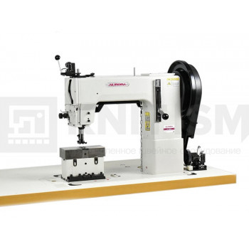 Колонковая двухигольная швейная машина для сверхтяжелых материалов A-262 Aurora