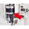 Двухигольная колонковая машина с 3-м продвижением Aurora A-1592N-D3  (автоматические функции, шаговые моторы, увеличенный челнок, дизайнерские строчки)