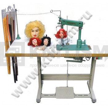 Машина для вшивания волос в кукольную головку