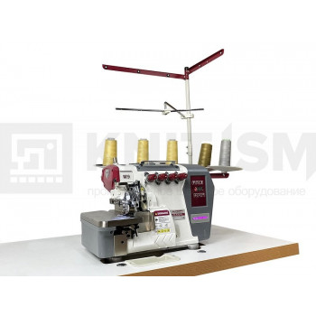 Высокоскоростной промышленный 5-и ниточный оверлок Aurora M9-5-X2/PL (Автоматический подъем лапки, прямой сервопривод)