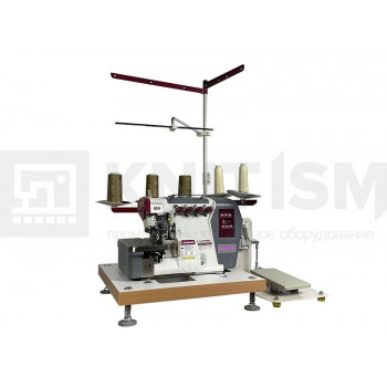 Настольный высокоскоростной промышленный 5-и ниточный оверлок Aurora M9-5/PL Home (Автоматический подьем лапки, прямой сервопривод)