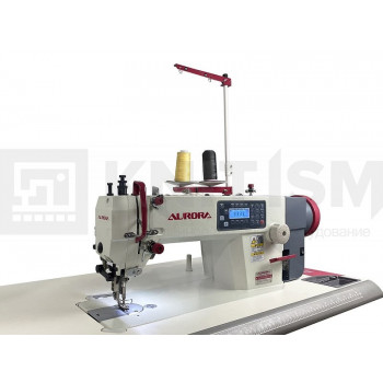 Прямострочная промышленная швейная машина с шагающей лапкой Aurora A-0302-D3 с прямым приводом