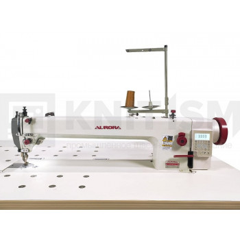 Прямострочная промышленная швейная машина с шагающей лапкой Aurora А-0302-560-D4-CX-L