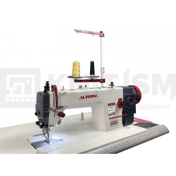 Прямострочная промышленная швейная машина с шагающей лапкой Aurora A-0302DE-CX (прямой привод)
