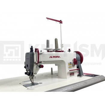 Прямострочная промышленная швейная машина с шагающей лапкой Aurora A-0302E (61880/287011)