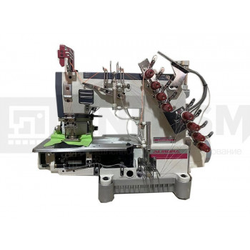 Многоигольная промышленная швейная машина (поясная машина) Aurora A-04095P-D-UT (прямой привод, автоматические функции)