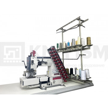 Многоигольная промышленная швейная машина (поясная машина) Aurora A-12064P-D (прямой привод)