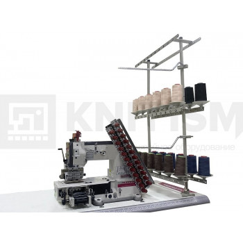 Многоигольная промышленная швейная машина (поясная машина) Aurora A-12064P-VWL-D (прямой привод)