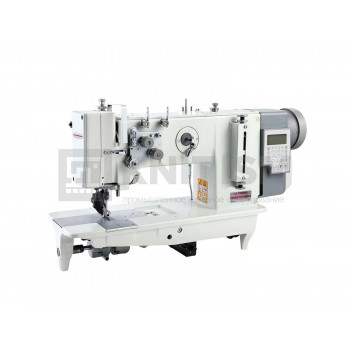 Двухигольная промышленная швейная машина с роликовым продвижением Aurora A-1244 (прямой привод)