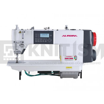 Прямострочная промышленная швейная машина Aurora H9 (два шаговых мотора, увеличенный вылет рукава)